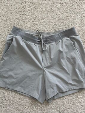 lululemon athletica Light Gray Athletic Shorts